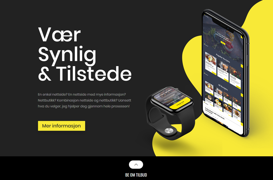 WINTHER.CEO/NETTSIDE VÆR SYNLIG & TILSTEDE